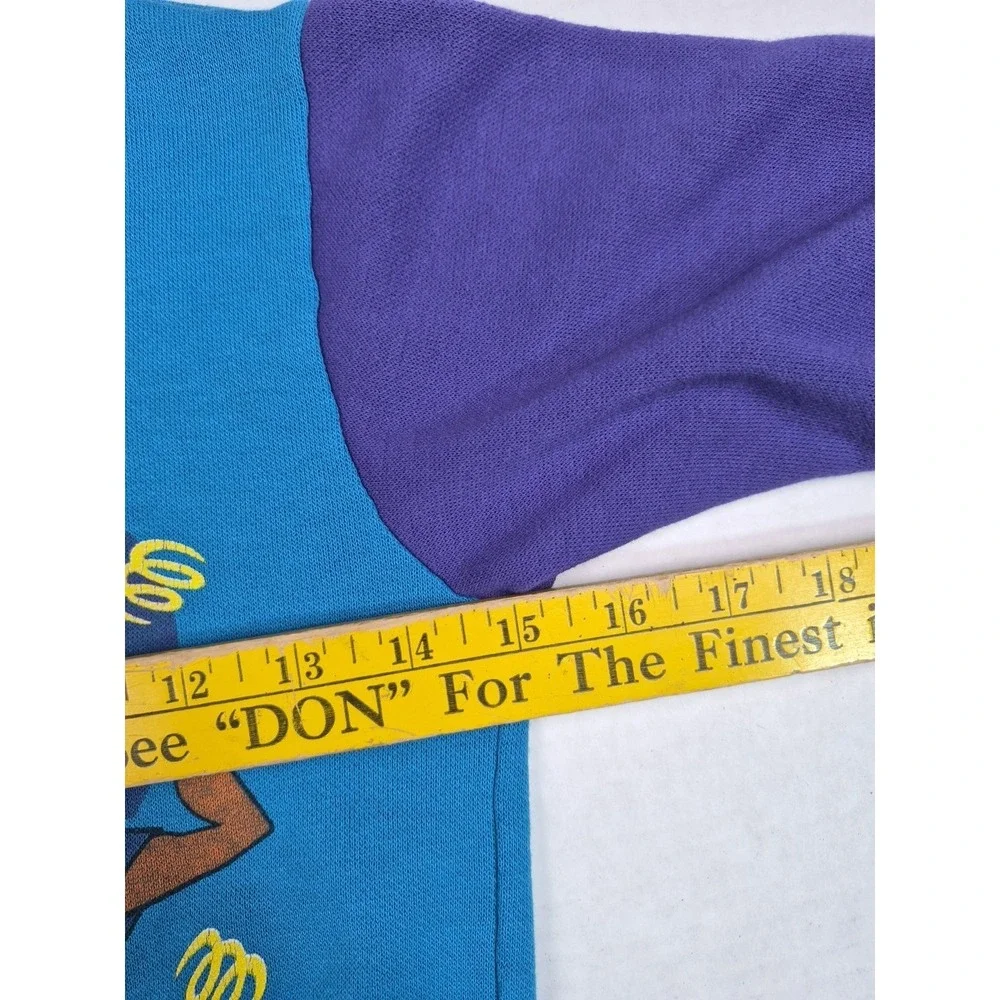 Vintage we're back a dinosaur's story kids shirt Pants‎ Outfit Size 7 90s FLAWS - Picture 12 of 16